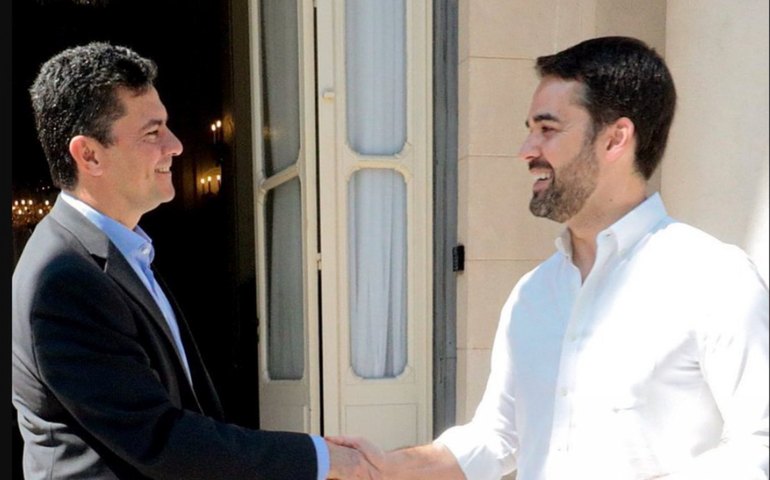 Moro conversa sobre ‘União do centro’ em encontro com Leite