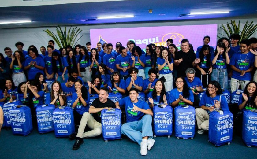 Daqui pra o Mundo: 100 estudantes da rede pública estadual estão prontos para novo intercâmbio no exterior