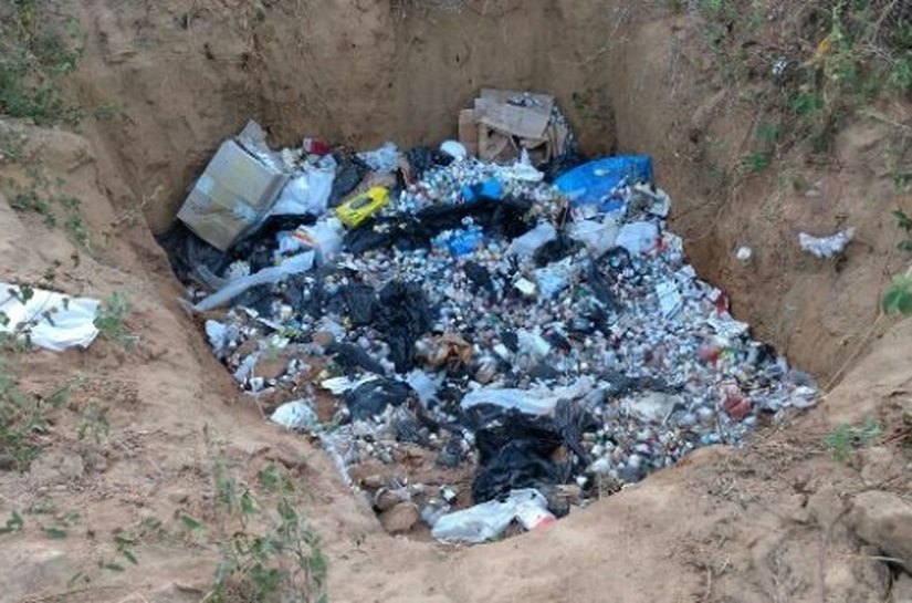 Técnicos do IMA acompanham remoção de lixão do Hospital Chama