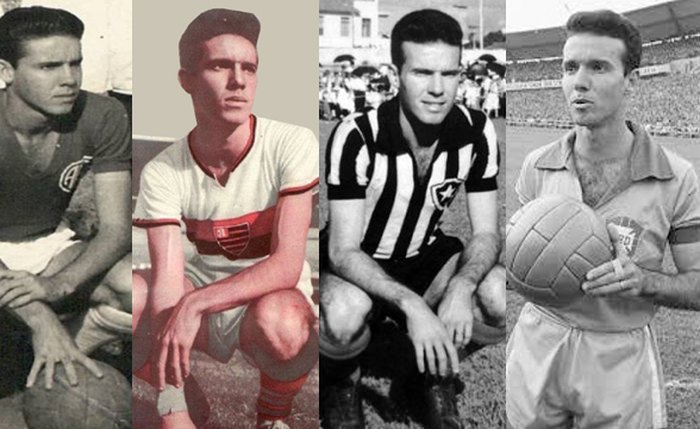 América, Flamengo, Botafogo e Seleção Brasileira, camisas que Zagallo defendeu como jogador