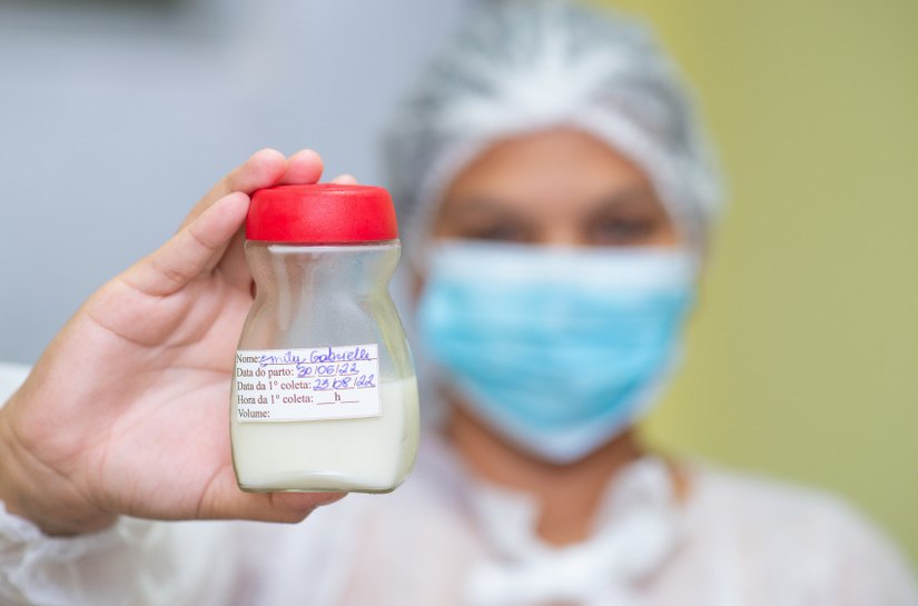 Saúde coleta mais de 500 litros de leite humano para bebês prematutos