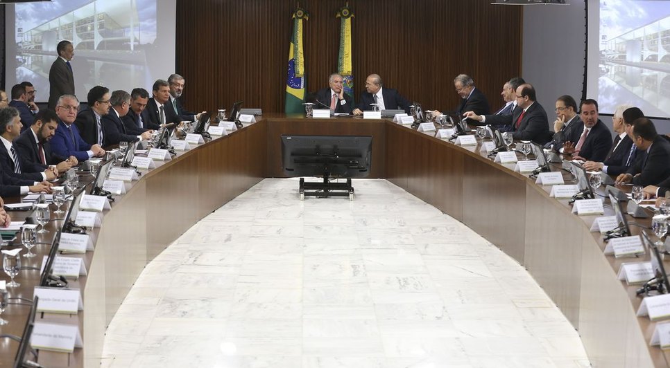 Michel Temer faz balanõ / Foto: Antonio Cruz/ Agência Brasil