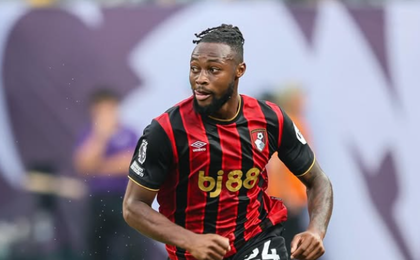 Semenyo, do Bournemouth, agradece apoio após sofrer injúria na abertura da Premiere League