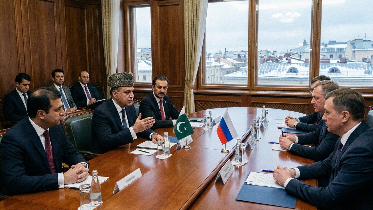 Paquistão tem interesse em ampliar relações com a Rússia, diz ministro