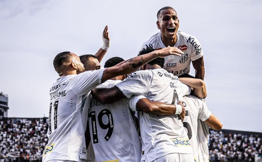 Campeão por antecipação, Santos recebe o CRB para festejar com a torcida na Vila