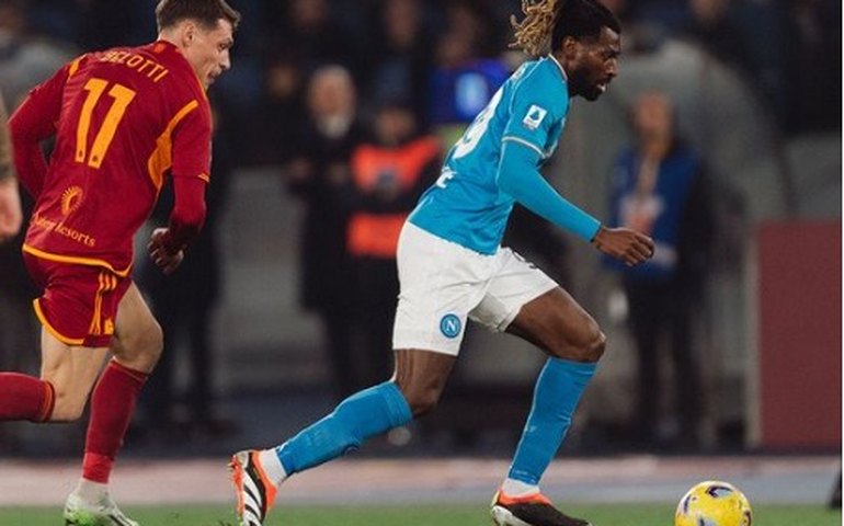 Roma derrota Napoli no Italiano em duelo com 12 cartões amarelos e dois vermelhos