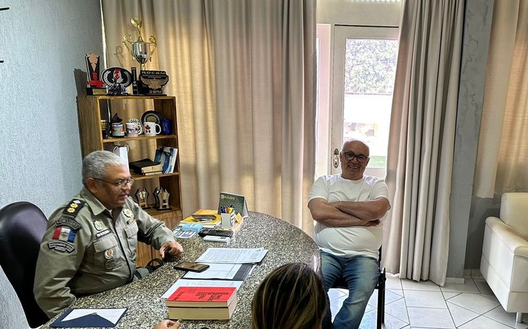 Secretário de Esporte garante parceria da Prefeitura de Arapiraca ao Projeto Pelotão Mirim do 3º BPM