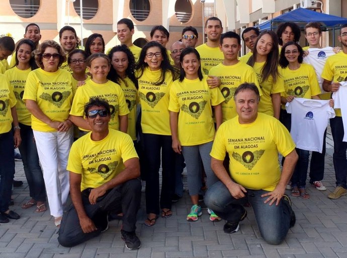 Coordenador da Semana da Ciência e Tecnologia na Caravana em Rio Largo