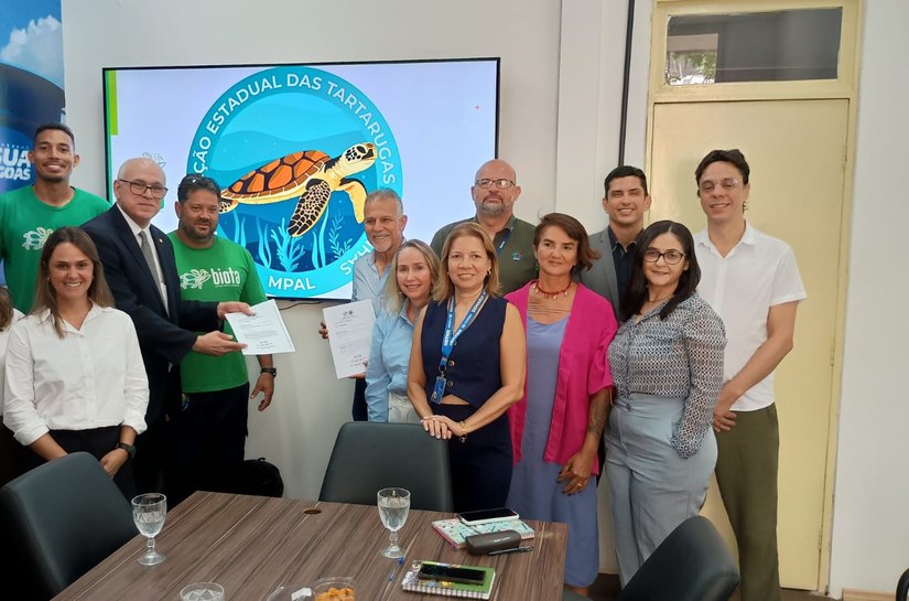 MPAL e instituições de defesa ambiental entregam Plano de Ação para Conservação das Tartarugas Marinhas à Semarh