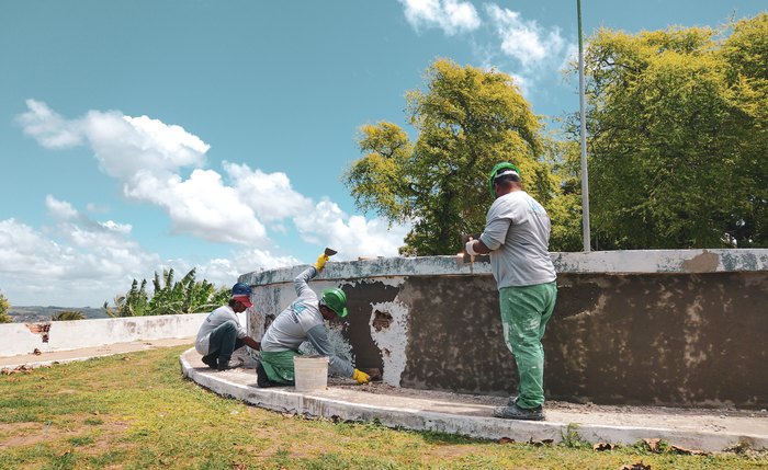 A previsão é que as obras sejam concluídas em até dois meses. A previsão é que as obras sejam concluídas em até dois meses.