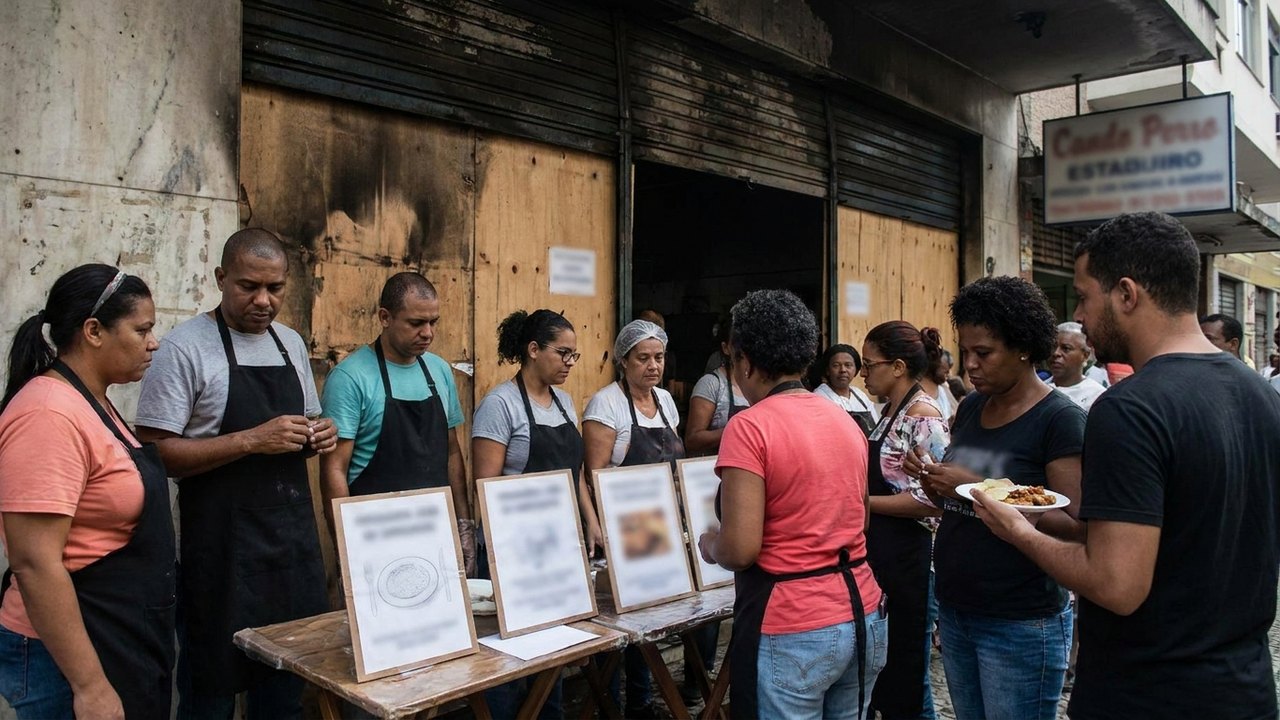 Após incêndio no Café Lamas, 26 bares se unem para arrecadar R$ 2 milhões com venda de petiscos especiais