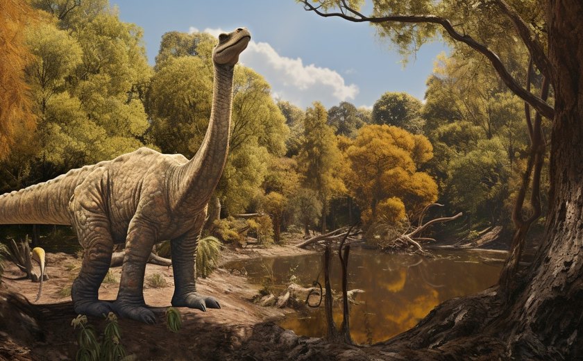 Nova espécie de dinossauro gigante é encontrada na Índia