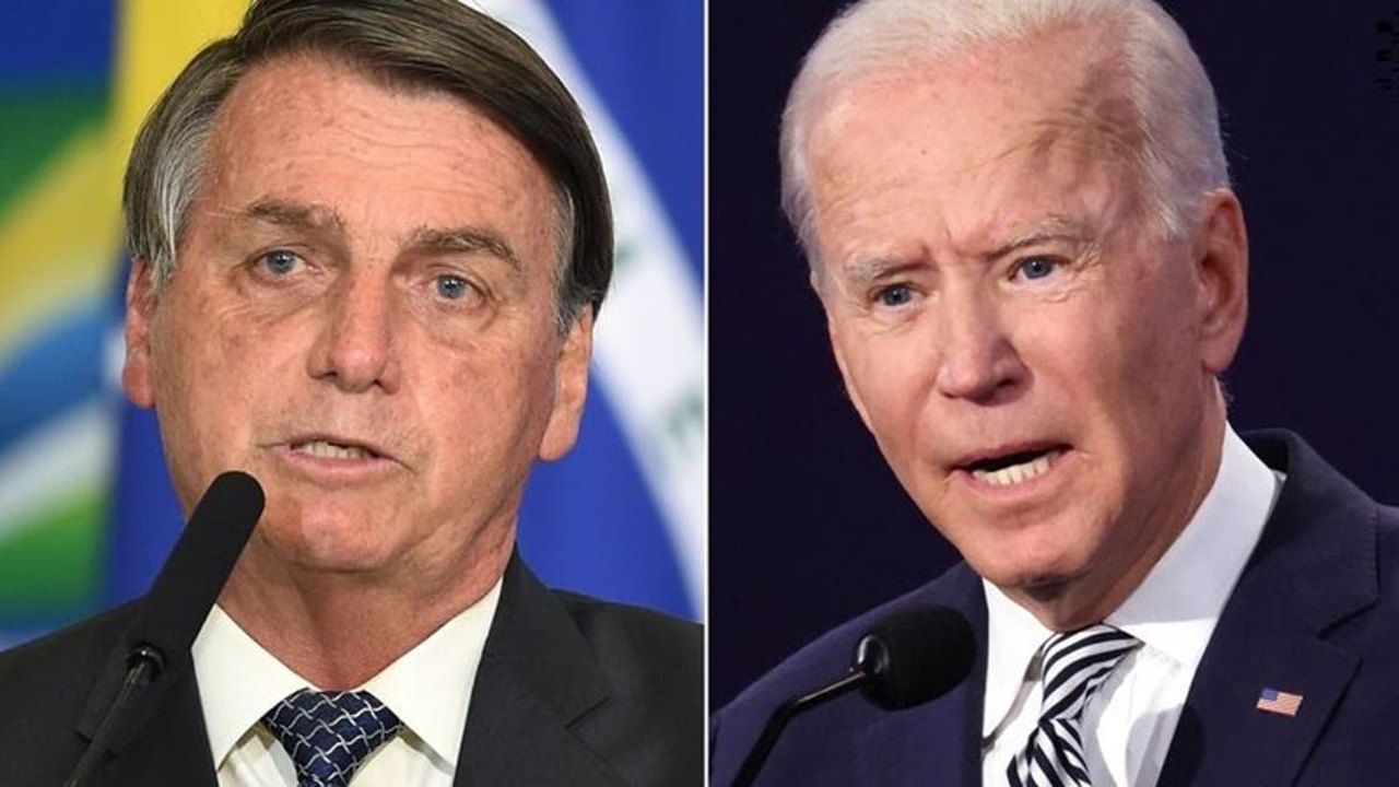 ‘Vamos falar do que foi tratado com Trump’, diz Bolsonaro sobre reunião com Biden