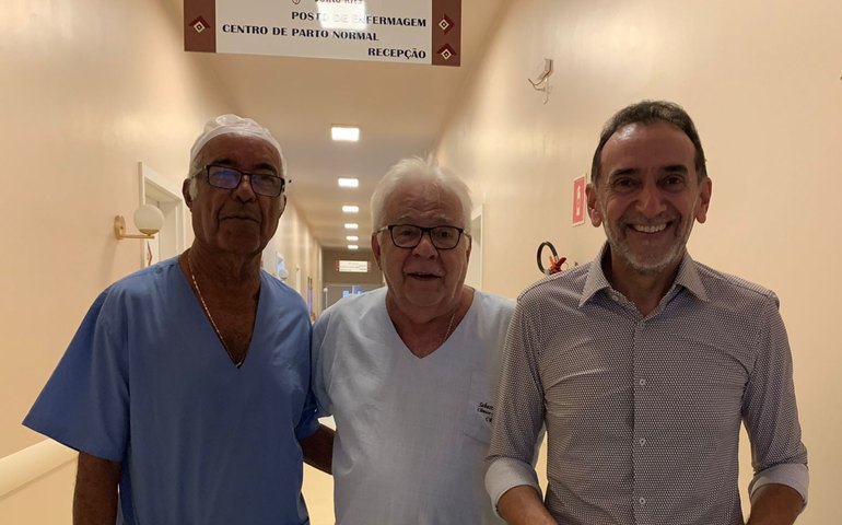 Hospital Santa Rita recebe visita de cortesia do Dr. Carlos Guedes