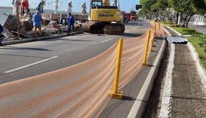 Trânsito será parcialmente bloqueado em avenida de Aracaju neste final de semana / Foto: Foto: SMTT/Aracaju