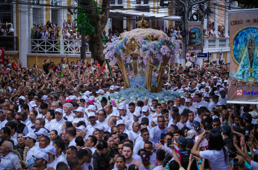 Ministério do Turismo transmitirá, ao vivo, Círio de Nazaré neste domingo, 12