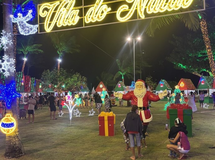 Vila de Natal impulsiona economia, lazer e reforça programação de fim de ano em Maceió