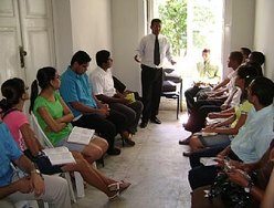 Atividades teológicas chamaram a atenção do público