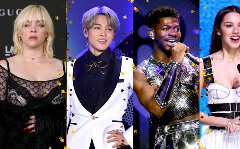 Billie Eilish, Olivia Rodrigo, Lil Nas x e BTS vão se apresentar no &#8216;Grammy 2022&#8217;