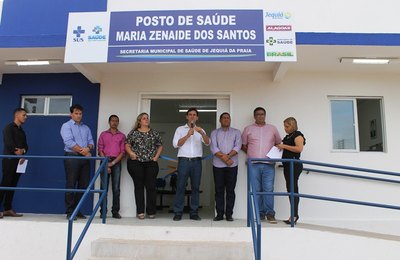 Prefeito Marcelo Beltrão entrega reforma de Unidade e Posto de Saúde em Jequiá