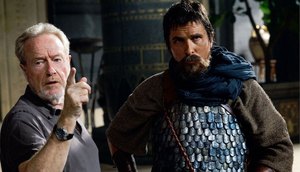 Ridley Scott e Christian Bale