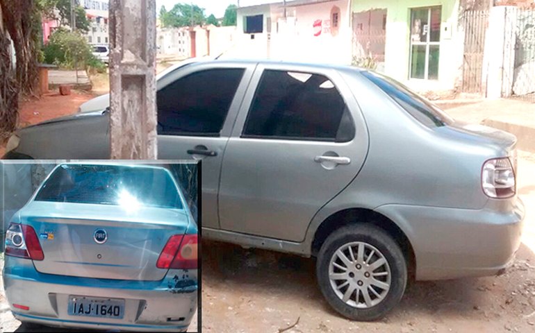 Deic localiza carro que foi usado em assalto