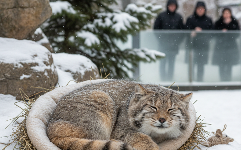 Timosha, o rei do inverno: preguiça, presentes e zero pressa