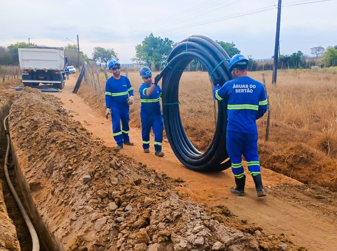 Série de obras da Conasa Águas do Sertão reforça o abastecimento de água em Palmeira dos Índios