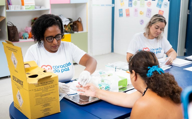 Corações da Paz nas Escolas leva diversos serviços gratuitos a Arapiraca