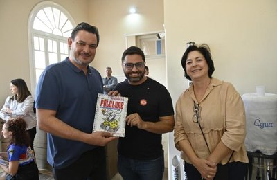 Presidente da FMAC visita Olímpia e reforça protagonismo de Maceió no maior festival de cultura popular do Brasil
