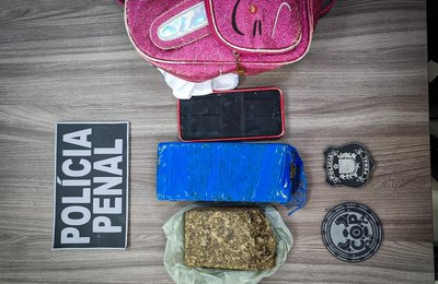 Combate às facções criminosas: policiais penais abordam e flagram droga que seria entregue no Presídio do Agreste 