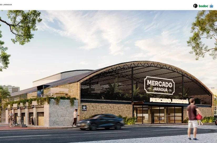 Reforma do Mercado de Jaraguá começa; obra é avaliada em R$8,3 milhões