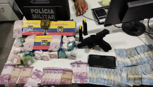 Homem é preso com droga supostamente colombiana no Santa Maria