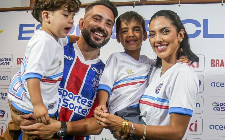 Everton Ribeiro é apresentado no Bahia 'em busca de novos desafios para marcar história'