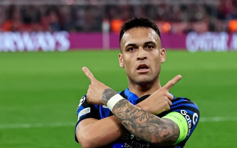 Lautaro Martinez volta a ser titular na Inter de Milão e marca na vitória sobre Cagliari