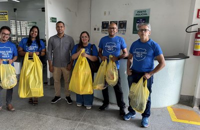 Reserva Técnica da Polícia Científica doa brinquedos ao IML de Maceió