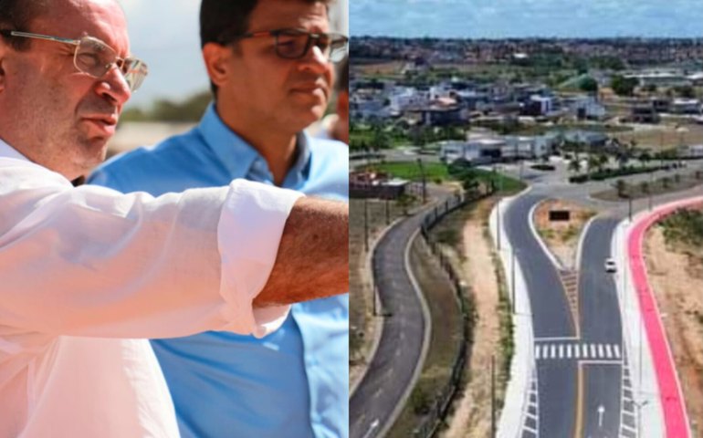 Prefeito Luciano vai inaugurar vias asfaltadas e sinalizadas com 12 metros de largura no Lago da Perucaba