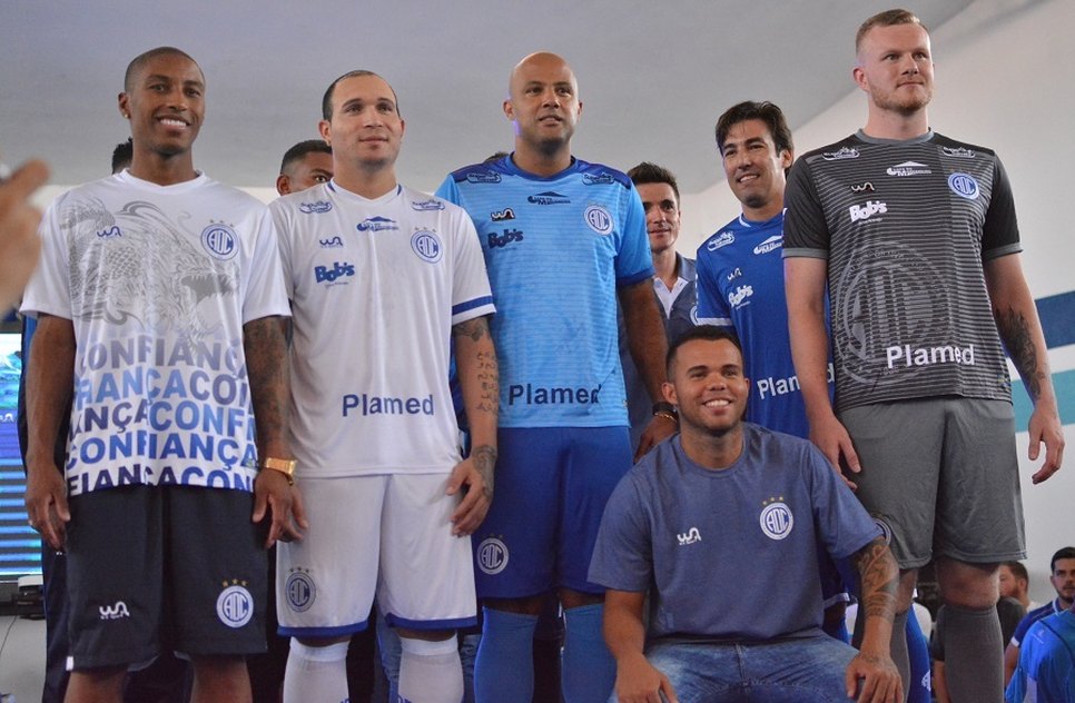Novos uniforme do Confiança / Foto: Assessoria de imprensa da Confiança