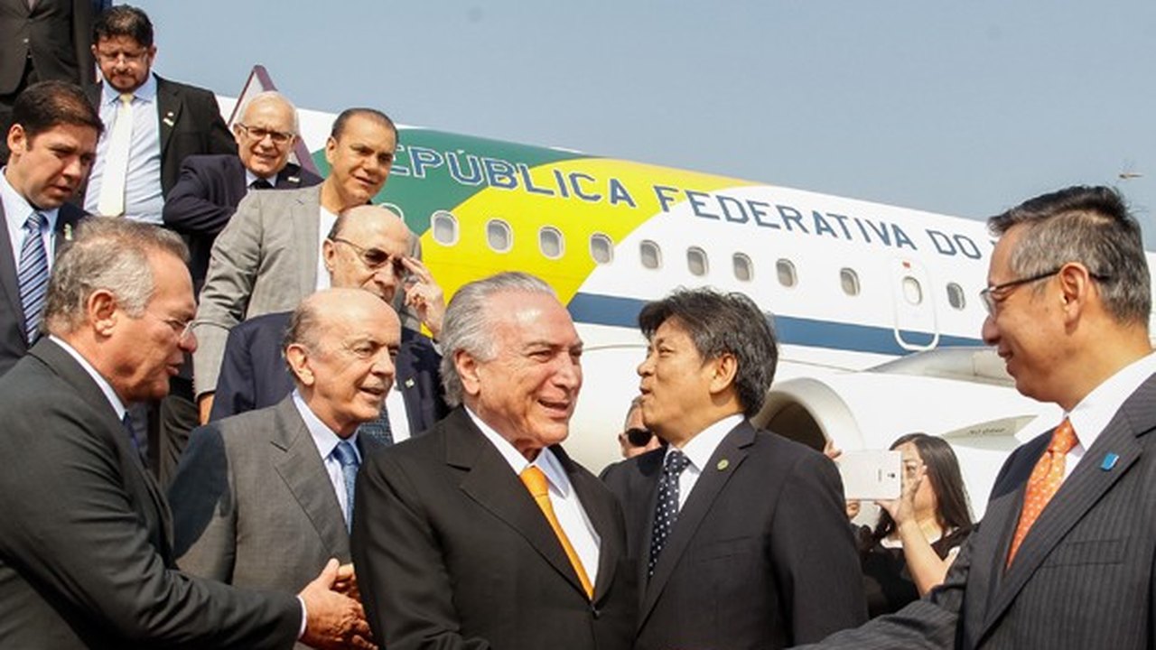 Temer chega à China em sua 1ª viagem internacional como presidente