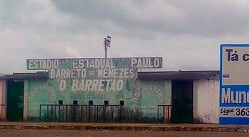 Estádio Paulo Barreto de Menezes / Foto: DIVULGAÇÃO