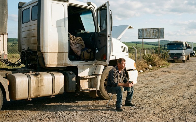 Governo avalia flexibilizar escolha de pontos de descanso para caminhoneiros