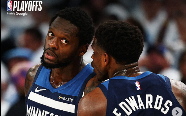 Timberwolves reagem com show de Anthony Edwards e arrasam Thunder nas finais do Oeste
