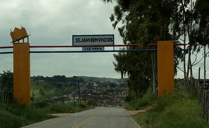 Entrada do município Chã Preta, na Zona da Mata alagoana
