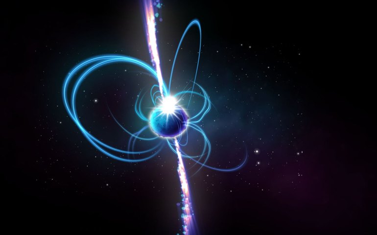 Astrônomos observam, pela primeira vez, o nascimento de um magnetar após supernova