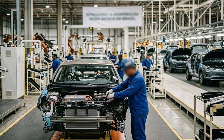 Governo brasileiro incentiva chegada de montadoras chinesas ao país