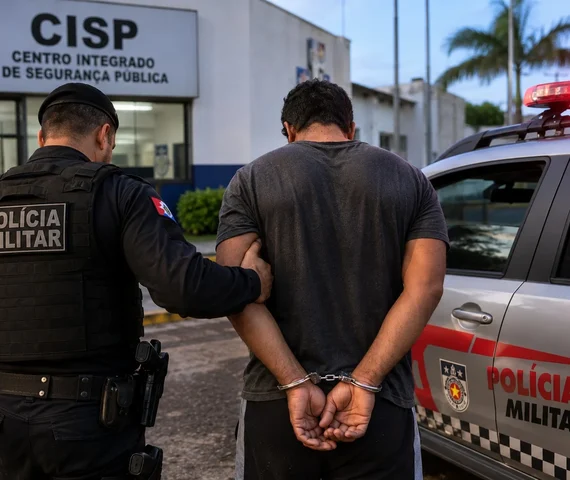 Homem é preso em flagrante após tentar estrangular companheira em Palmeira dos Índios