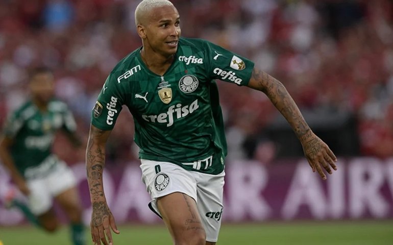Cuiabá anuncia a contratação do atacante Deyverson, do Palmeiras