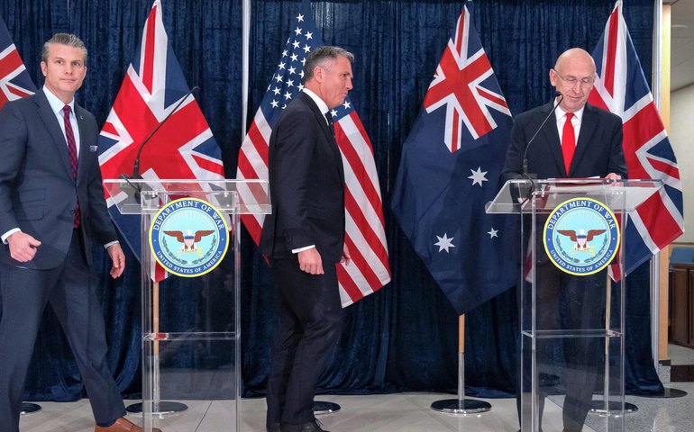Austrália, EUA e Reino Unido vão criar armas avançadas para drones submarinos