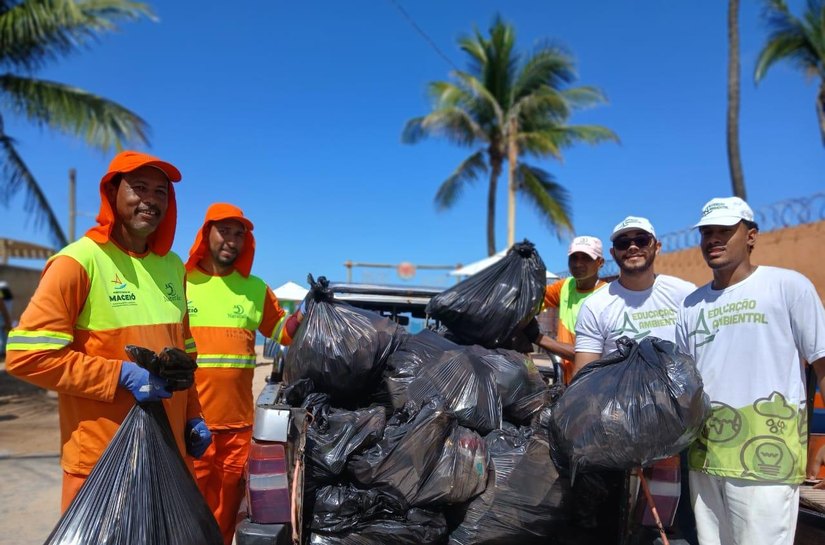 Mutirão de limpeza encerra a Semana do Meio Ambiente