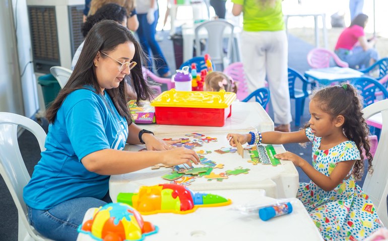 Secretaria da Primeira Infância leva Mundo Cria para dia D do Alagoas Sem Fome